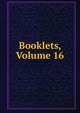 Booklets, Volume 16, 