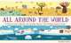 All Around the World. 8 Fold-Out Scenes With Over 400 Reusable Stickers! Plus 24 Huge Animals To Draw!, Geraldine Cosneau 