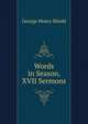 Words in Season, XVII Sermons, George Henry Shield 