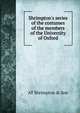 Shrimpton's series of the costumes of the members of the University of Oxford, AT Shrimpton &amp; Son 