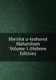 She'elot u-teshuvot Maharsham Volume 1 (Hebrew Edition), 