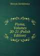 Pisma, Volumes 20-21 (Polish Edition), Sienkiewicz Henryk 