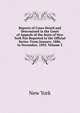 Reports of Cases Heard and Determined in the Court of Appeals of the State of New York Not Reported in the Official Series: From January, 1886, to November, 1892, Volume 2, New York 
