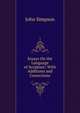 Essays On the Language of Scripture: With Additions and Corrections, John Simpson 