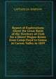 Report of Explorations About the Great Basin of the Territory of Utah for a Direct Wagon-Route from Camp Floyd to Genoa in Carson Valley in 1859, CAPTAIN J.H. SIMPSON 