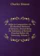 Helps to Composition: Or, Six Hundred Skeletons of Sermons, Several Being the Substance of Sermons Preached Before the University, Volume 2, Charles Simeon 