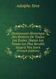 Dictionnaire Historique Des Peintres De Toutes Les ?coles, Depuis Les Temps Les Plus Recul?s Jusqu'? Nos Jours (French Edition), Adolphe Siret 