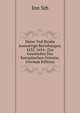 Matei-Vod Bsrabs Auswartige Beziehungen. 1632-1654: (Zur Geschichte Des Europaischen Orients). (German Edition), Ion Srb 