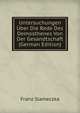 Untersuchungen Uber Die Rede Des Demosthenes Von Der Gesandtschaft (German Edition), Franz Slameczka 