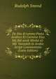 De Dsu R'rumma Poeta Arabico Et Carmine Eius M? B?l ainik Minh? Al-M?' Yansakib In Arabic Script Commentatio (Latin Edition), Rudolph Smend 