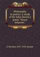 Philosophy in poetry: a study of Sir John Davies's poem "Nosce teipsum.", E Hershey 1857-1935 Sneath 
