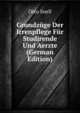 Grundzuge Der Irrenpflege Fur Studirende Und Aerzte (German Edition), Otto Snell 