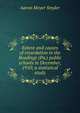Extent and causes of retardation in the Readings (Pa.) public schools in December, 1910; a statistical study, Aaron Moyer Snyder 