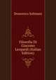 Filosofia Di Giacomo Leopardi (Italian Edition), Domenico Solimani 