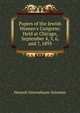 Papers of the Jewish Women's Congress: Held at Chicago, September 4, 5, 6, and 7, 1893, Hannah Greenebaum Solomon 