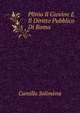 Plinio Il Giovine E Il Diritto Pubblico Di Roma, Camillo Solimena 