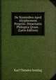 De Nominibvs Apvd Alciphronem Propriis: Dissertatio Philogica Qvam . (Latin Edition), Karl Theodor Sondag 