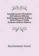 Considerazioni Filosofiche Sull'odierna Riforma Dell'insegnamento Publico Della Pittura E Della Scultura (Italian Edition), Bartolommeo Soster 