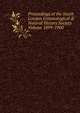Proceedings of the South London Entomological & Natural History Society Volume 1899-1900, 