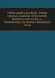 Parker quality products . Parker rotaries, standard of the world. Southern well works co., Chattanooga, Tennessee; Beaumont, Texas, 