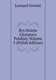 Rys Dziejw Literatury Polskiej, Volume 3 (Polish Edition), Leonard Sowiski 