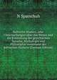 Keltische Studien, oder Untersuchungen uber das Wesen und die Entstehung der griechischen Sprache, Mythologie und Philosophie vermittelst der keltischen Dialecte (German Edition), N Sparschuh 