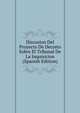 Discusion Del Proyecto De Decreto Sobre El Tribunal De La Inquisicion (Spanish Edition), 