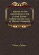Lectures on the Constitution of the United States: before the law class of Mercer University, Emory Speer 