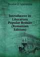 Introducere in Literatura Popular Roman (Romanian Edition), Teodor D Sperantia 