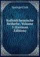 Kolloidchemische Beihefte, Volume 5 (German Edition), SpringerLink 