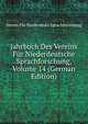 Jahrbuch Des Vereins Fur Niederdeutsche Sprachforschung, Volume 14 (German Edition), Verein Fur Niederdeuts Sprachforschung 