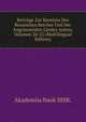 Beitrage Zur Kentniss Des Russischen Reiches Und Der Angranzenden Lander Asiens, Volumes 20-22 (Multilingual Edition), Akademii?a? nauk SSSR. 