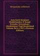 Acta horti bergiani: Meddelanden fr Kongl. Svenska Vetenskaps-Akademiens Trgd Bergielund Volume Bd.4 (1907) (German Edition), Bergianska stiftelsen 