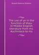 The use of ye in the function of thou in Middle English literature from ms. Auchinleck to ms, Russell Osborne Stidston 
