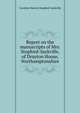 Report on the manuscripts of Mrs. Stopford-Sackville, of Drayton House, Northamptonshire, Caroline Harriet Stopford-Sackville 