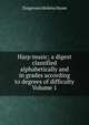 Harp music; a digest classified alphabetically and in grades according to degrees of difficulty Volume 1, Torgerson Helena Stone 