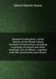 Manual of education: a brief history of the Rhode Island Institute of Instruction, including a synopsis of annual and other meetings, list of officers . together with the constitution and charter, Edwin Martin Stone 