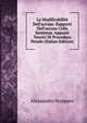 La Modificabilit? Dell'accusa: Rapporti Dell'accusa Colla Sentenza. Appunti Teorici Di Procedura Penale (Italian Edition), Alessandro Stoppato 