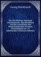 Die Kirchlichen Zustande Deutschlands: Ein Ruckblick Auf Die Geschichte Der Protestantischen Kirchen Deutschlands Im 19. Jahrhundert (German Edition), Georg Stockhardt 