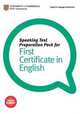 Speaking Test Preparation Pack for First Certificate in English (+ DVD), Cambridge ESOL 