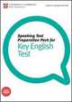 Speaking Test Preparation Pack for Key English Test (+ DVD), Cambridge ESOL 