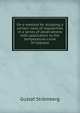 On a method for studying a certain class of regularities in a series of observations with application to the temperature-curve of Uppsala, Gustaf Stromberg 