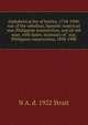 Alphabetical list of battles, 1754-1900: war of the rebellion, Spanish-American war, Philippine insurrection, and all old wars, with dates; summary of . war, Philippine insurrection, 1898-1900, N A. d. 1922 Strait 