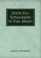 Erich Xiv. Schauspiel in Vier Akten, August Strindberg 