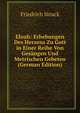 Eloah: Erhebungen Des Herzens Zu Gott in Einer Reihe Von Gesangen Und Metrischen Gebeten (German Edition), Friedrich Strack 