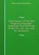 A Dictionary of the Old English Language: Compiled from Writings of the Xii., Xiii., Xiv. and Xv. Centuries, Francis Henry Stratmann 