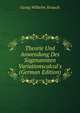 Theorie Und Anwendung Des Sogenannten Variationscalcul's (German Edition), Georg Wilhelm Strauch 