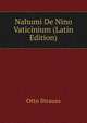 Nahumi De Nino Vaticinium (Latin Edition), Otto Strauss 
