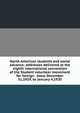North American students and world advance; addresses delivered at the eighth international convention of the Student volunteer movement for foreign . Iowa, December 31,1919, to January 4,1920, 