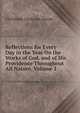 Reflections for Every Day in the Year On the Works of God, and of His Providence Throughout All Nature, Volume 1, Christoph Christian Sturm 